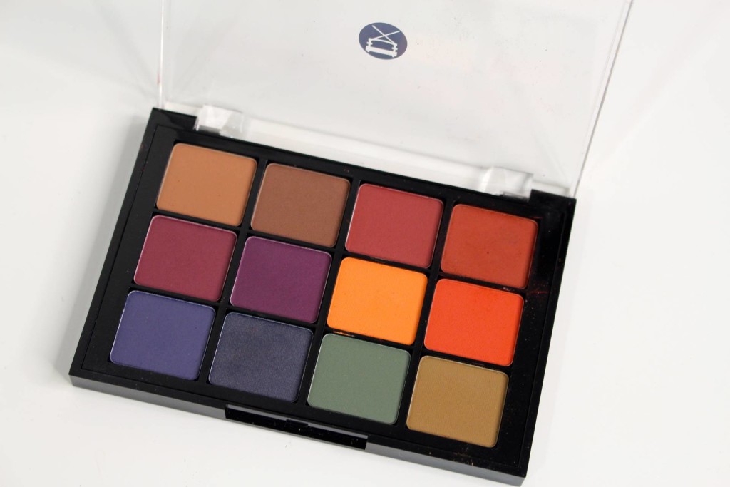 Viseart Eyeshadow Palette dark matte
